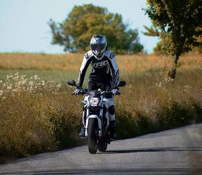 Jednodílná kombinéza XRC Haderg blk/white