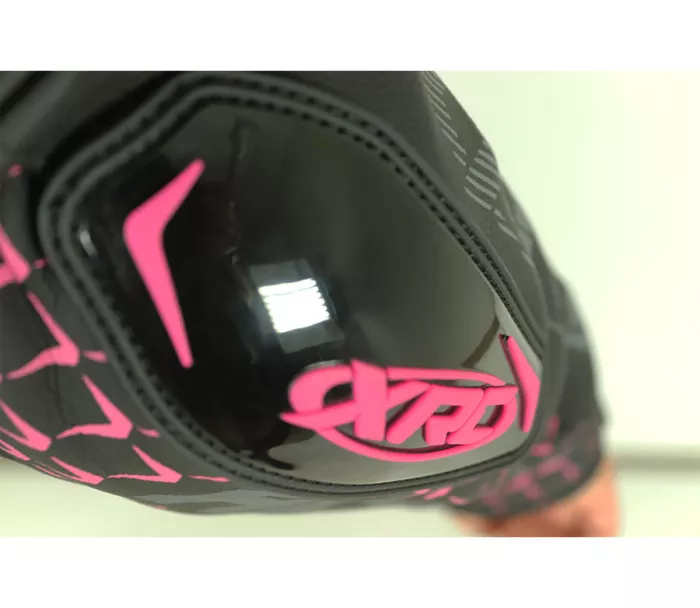 Dámská bunda na moto XRC Haderg 2.0 blk/grey/pink