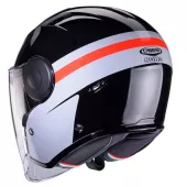 Otvorená helma Caberg Soho Zephyr black/grey/red